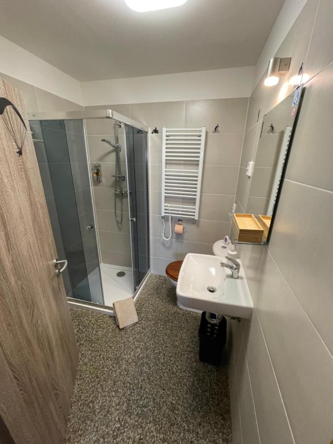 Wolf House Klinovec Hotell Loučná pod Klínovcem Exteriör bild