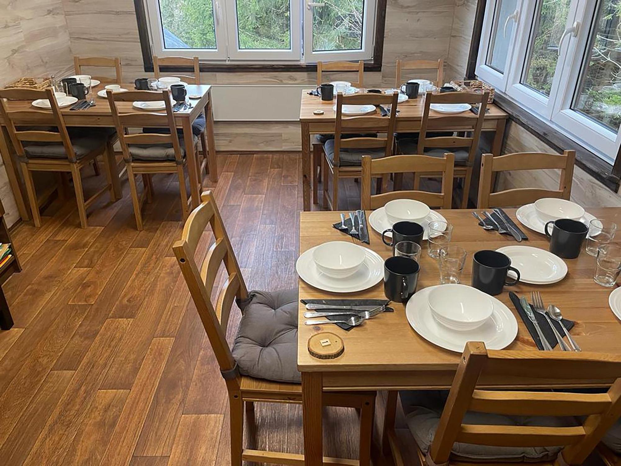 Wolf House Klinovec Hotell Loučná pod Klínovcem Exteriör bild